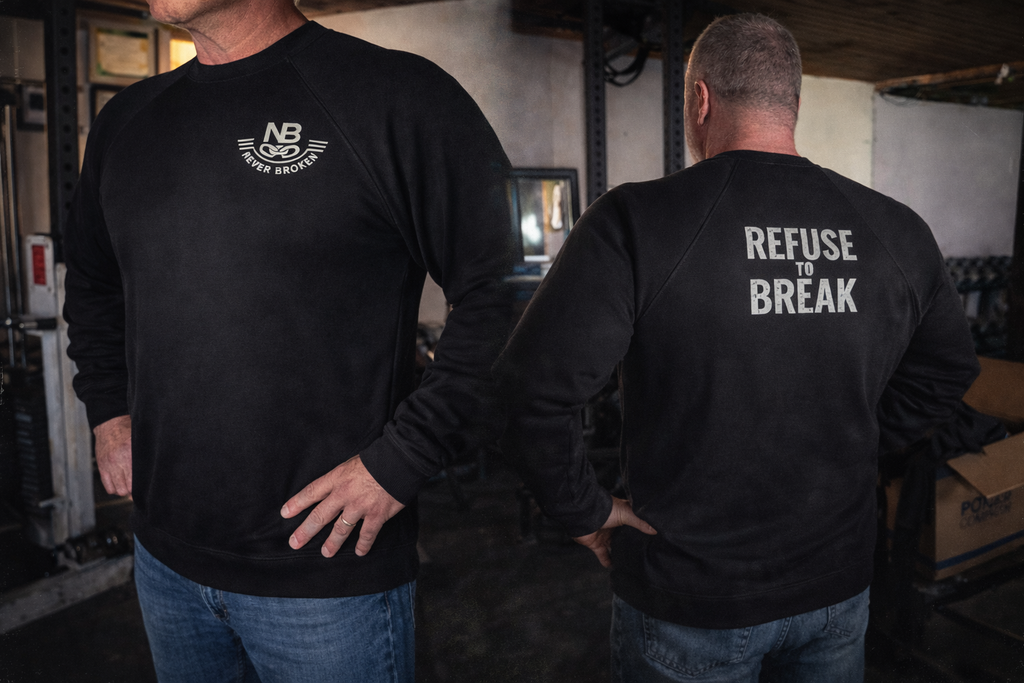Refuse to Break Crewneck Sweatshirt