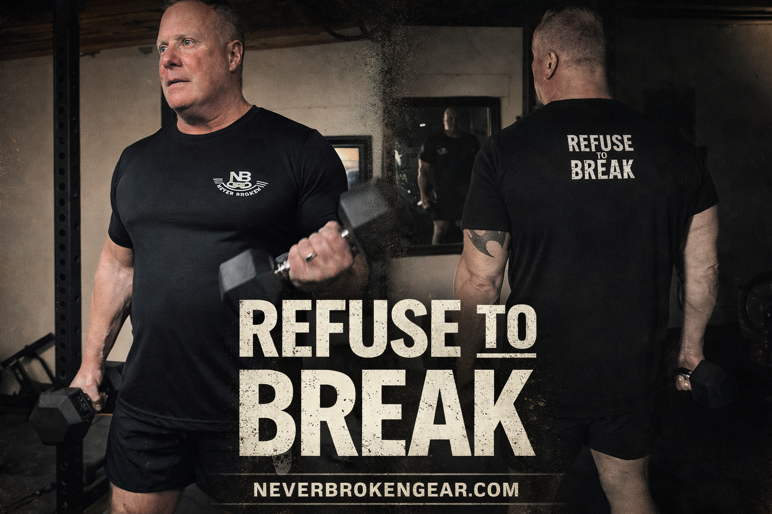 Refuse to Break Crewneck Sweatshirt
