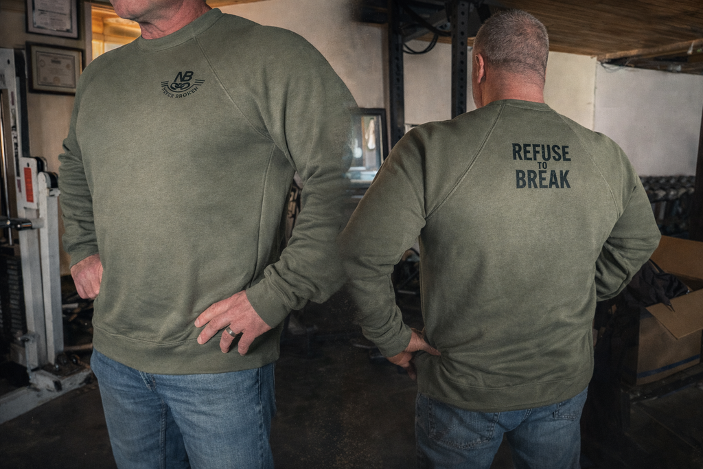 Refuse to Break Crewneck Sweatshirt