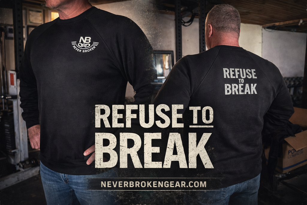 Refuse to Break Crewneck Sweatshirt