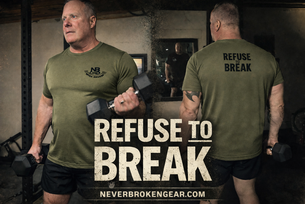 Refuse to Break Crewneck Sweatshirt