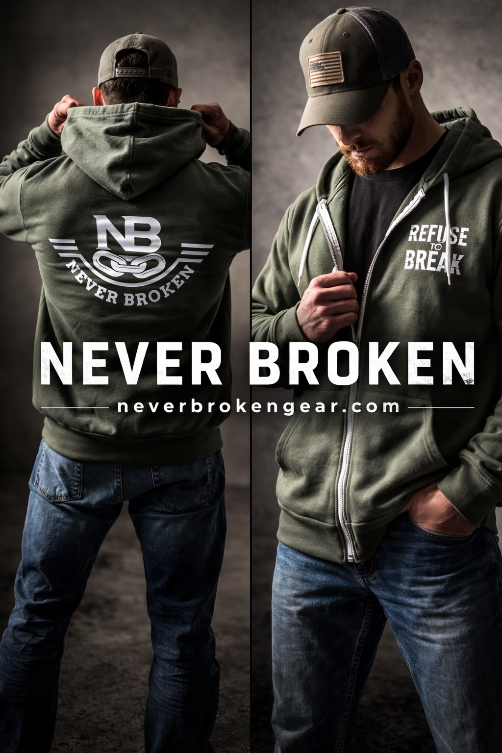Refuse to Break Crewneck Sweatshirt